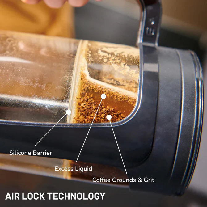 ESPRO P3 French Press Coffee Maker - Black (18oz/532ml)