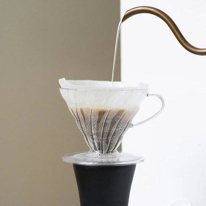 Hario V60 Plastic Coffee Dripper - Size 02