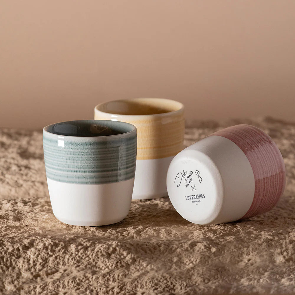 Loveramics Dale Harris Champions Signature Crackle Glaze Cappuccino Cup (200ml)